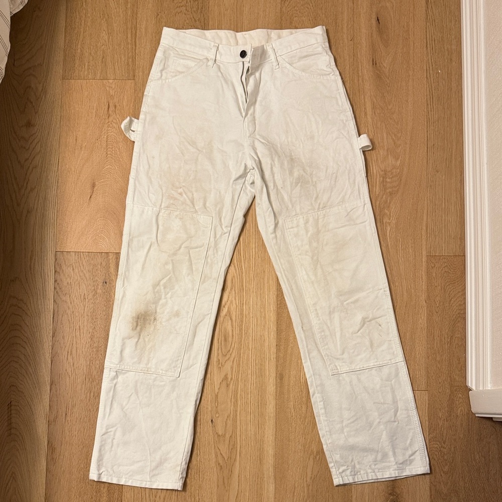 Dickies Painters Carpenter Pants - White